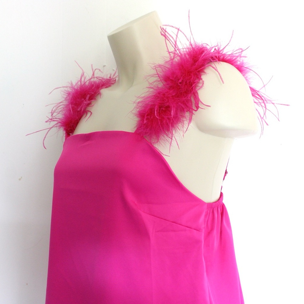 Blue B Collection Feather Strap Top - Picture 4 of 6